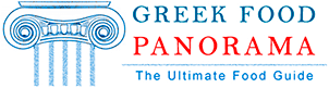 Greek Food Panorama